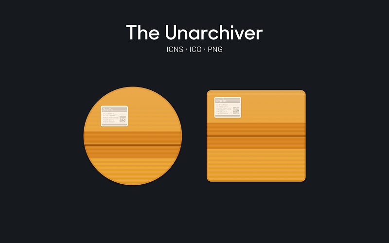 phần mềm giải nén file zip The Unarchiver