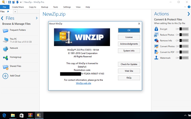 vai trò của WinZip